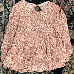 AE Floral Flowy Top